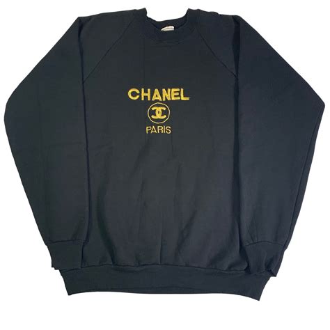 chanel green sweatshirt|Chanel sweatshirt usa.